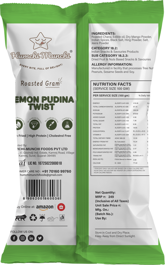 Lemon Pudina Twist