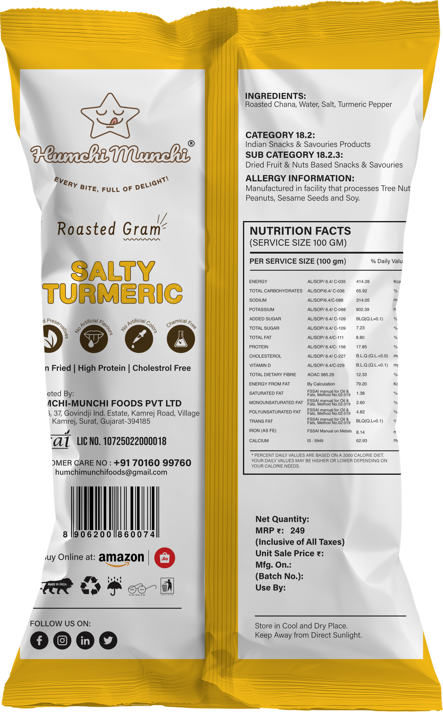Salty Turmeric